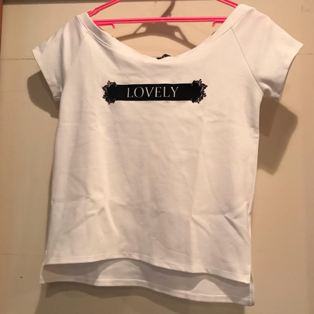 Rady レディー フレームLOVELY Tシャツ オフショル