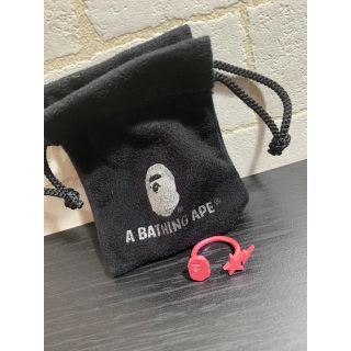 アベイシングエイプ(A BATHING APE)のAPEリング(リング(指輪))