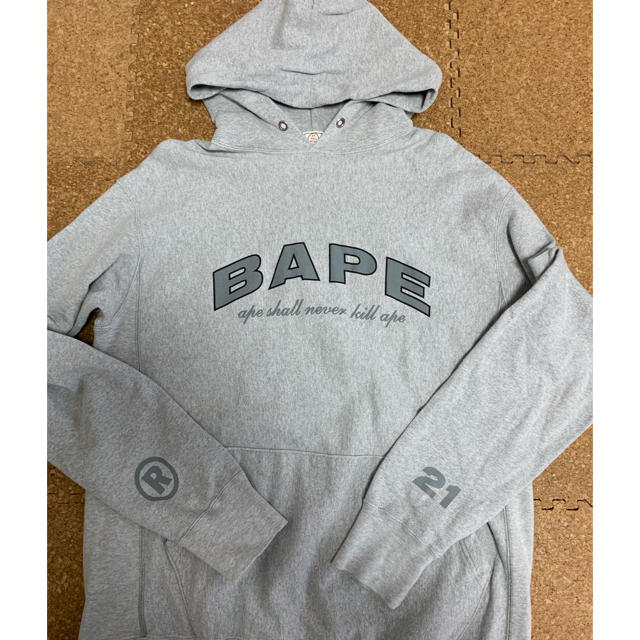 A BATHING APE(アベイシングエイプ)の激レアLサイズ！初期 BAPE General プルオーパーパーカー メンズのトップス(パーカー)の商品写真