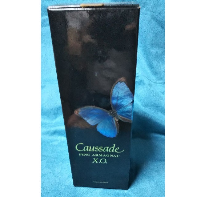 稀少レア、Caussade'FINE ARMAGNAC'XOブランデー箱付きですの 稀少レア、Caussade'FINE ARMAGNAC'XOブランデー箱付きですの
