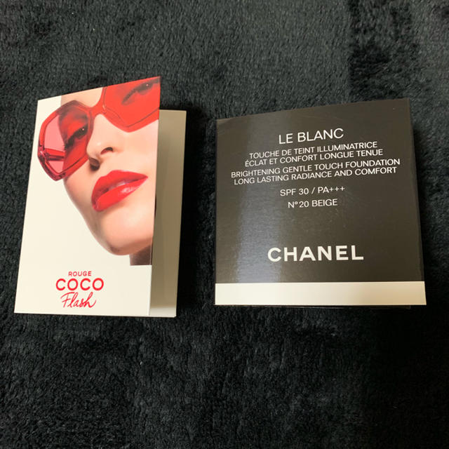 CHANEL(シャネル)のCHANEL ファンデーション、口紅 試供品(サンプル) コスメ/美容のキット/セット(サンプル/トライアルキット)の商品写真