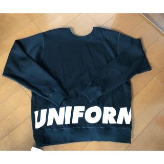 ユニフォームエクスペリメント(uniform experiment)のuniform experiment 4WAY ウールクルーネックカットソー(スウェット)