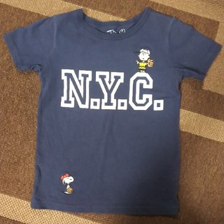 ピーナッツ(PEANUTS)のスヌーピーNYCプリントTシャツ(Tシャツ/カットソー)