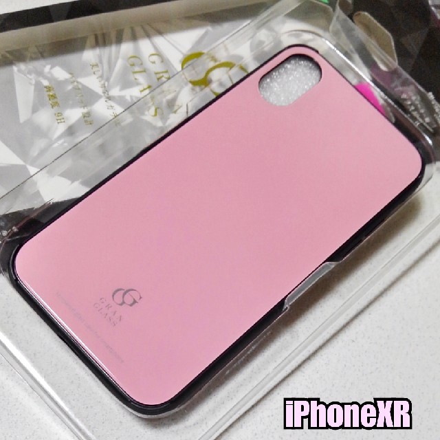 iPhoneXR　ケース　高硬度９Ｈガラス使用　ハイブリッド　ピンクの通販 by ASUKA's shop｜ラクマ