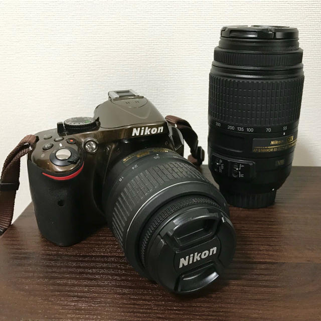 Nikon D5200 ダブルズームキット ブロンズカラー - デジタル一眼