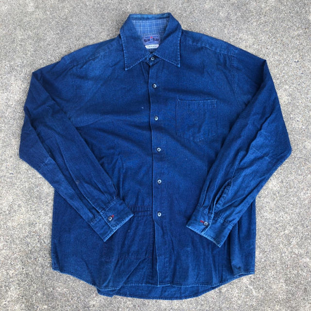BLUE BLUE(ブルーブルー)のブルーブルー   ハリウッドランチマーケット ビンテージ デニムシャツ メンズのトップス(シャツ)の商品写真