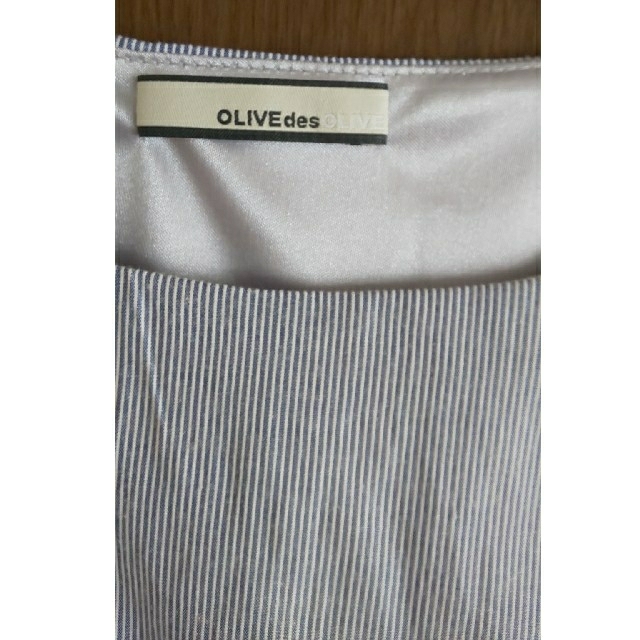 OLIVEdesOLIVE(オリーブデオリーブ)のOlive des Olive ノースリーブワンピース キッズ/ベビー/マタニティのキッズ服女の子用(90cm~)(ワンピース)の商品写真