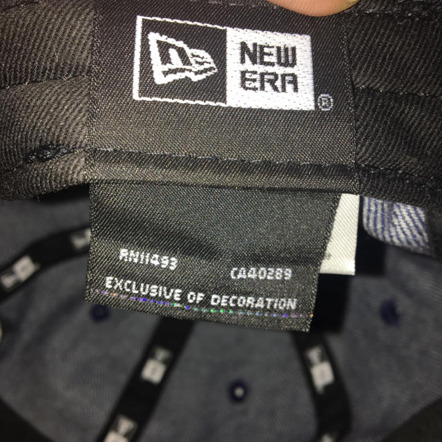 NEW ERA(ニューエラー)の【未使用】ニューエラ キャップ デニム  紺色 男女兼用※プロフ必読※ レディースの帽子(キャップ)の商品写真