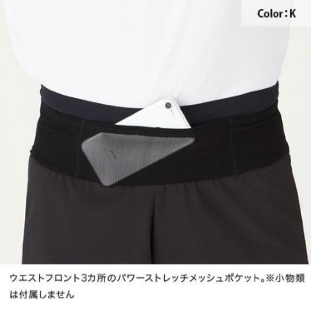 THE NORTH FACE(ザノースフェイス)のThe Northfaceフライウェイトレーシングベリーショート（サイズS） スポーツ/アウトドアのランニング(ウェア)の商品写真