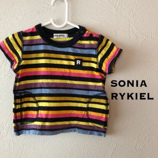 ソニアリキエル(SONIA RYKIEL)のソニアリキエル 80 半袖Tシャツ ボーダー マルチカラー (Ｔシャツ)