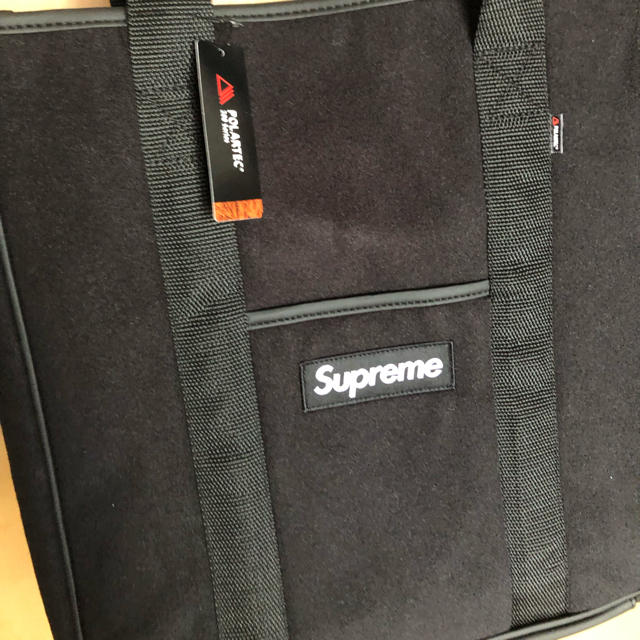 Supreme Polartec Tote  ブラック トートバッグ