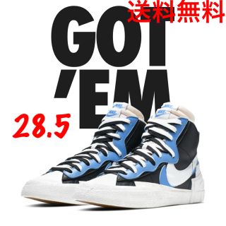 サカイ(sacai)のナイキブレーザー MID sacai NIKE BLAZER 28.5 10.5(スニーカー)