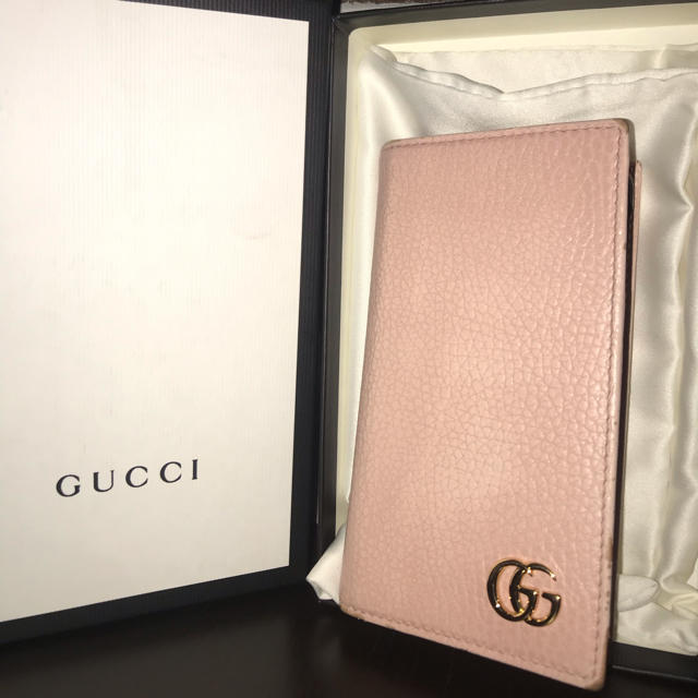 Gucci - 最終値下げ GUCCI iPhone7/8 手帳型ケース Marmont ピンクの通販 by HARU's shop｜グッチならラクマ