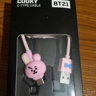 ボウダンショウネンダン(防弾少年団(BTS))のBTSスマホ充電ケーブルタイプC(バッテリー/充電器)