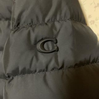 COACH - 未使用COACH リバーシブルダウンジャケット 黒×迷彩柄の通販