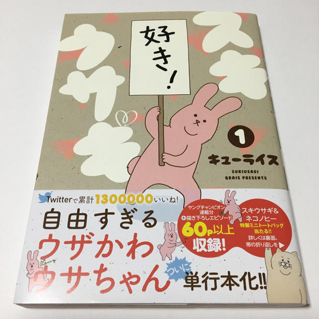 秋田書店(アキタショテン)のスキウサギ 1 キューライス エンタメ/ホビーの漫画(その他)の商品写真