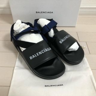 バレンシアガ(Balenciaga)の【#AYAN様専用】27.0 バレンシアガ ストラップ サンダル ロゴ(サンダル)