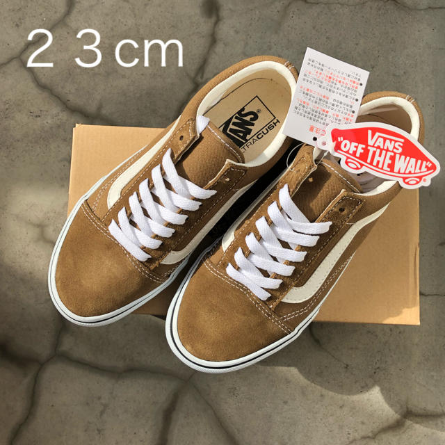 VANS(ヴァンズ)の23 VANS バンズ オールドスクール ブリーン ブラウン レディースの靴/シューズ(スニーカー)の商品写真