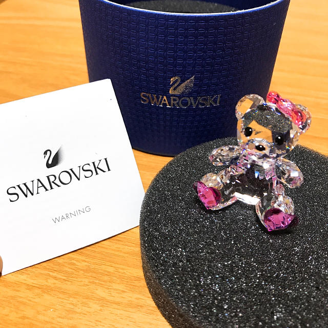 SWAROVSKI(スワロフスキー)のスワロフスキー クマの置物 インテリア/住まい/日用品のインテリア小物(置物)の商品写真