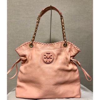 トリーバーチ(Tory Burch)のトリーバーチ☆レザーショルダーバッグ  A4対応  超美品  送料無料！(ショルダーバッグ)