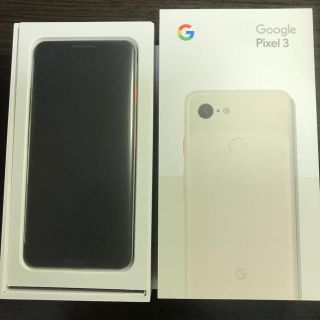 ソフトバンク(Softbank)のGoogle pixel3 64GB not pink(スマートフォン本体)