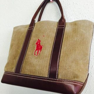 ラルフローレン(Ralph Lauren)の希少ラルフローレンビッグポニートート革(トートバッグ)