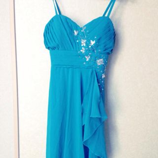 グリーンドレス 値下げ✨(その他ドレス)