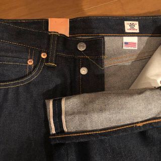 リーバイス(Levi's)の新品 W28 501 USA ホワイトオーク リジッド 赤耳 リーバイス 未洗い(デニム/ジーンズ)