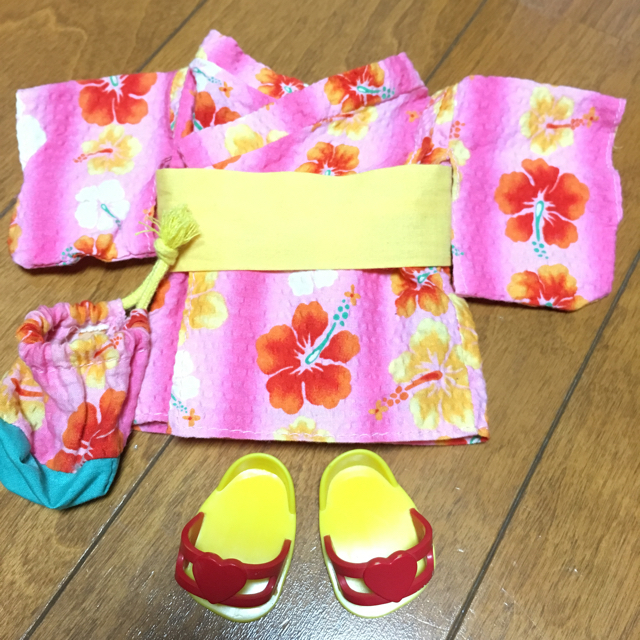 メルちゃん ゆかた 浴衣 巾着 サンダル のセットの通販 By 雪うさぎ S Shop ラクマ