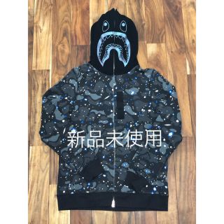 アベイシングエイプ(A BATHING APE)のAPE 19SS SPACE CAMO SHARK  HOODIE(パーカー)