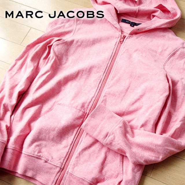 MARC JACOBS(マークジェイコブス)の超美品 Sサイズ マークジェイコブス メンズ パーカージャケット ピンク メンズのトップス(パーカー)の商品写真