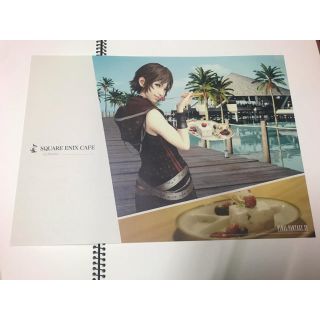 スクウェアエニックス(SQUARE ENIX)のFF15 スクエニカフェ ランチョンマット イリス(ノベルティグッズ)