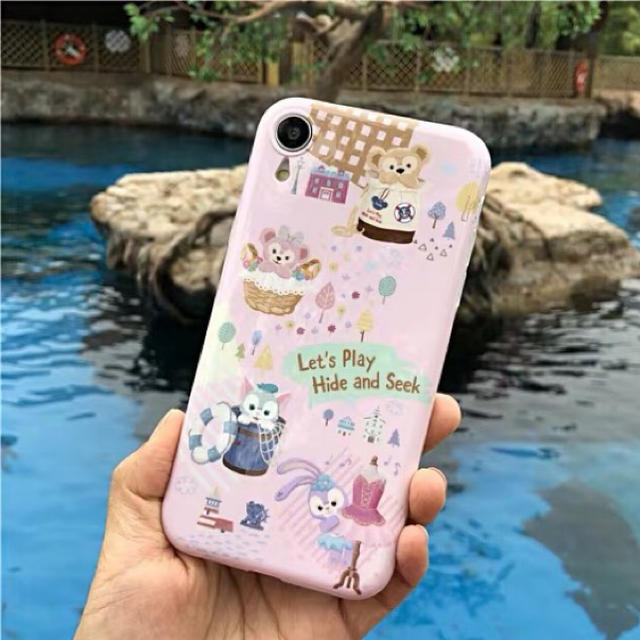 ダッフィー - 日本未発売 ダッフィー フレンズ かくれんぼ  iPhone 携帯ケース 可愛いの通販 by ゆずき's shop｜ダッフィーならラクマ