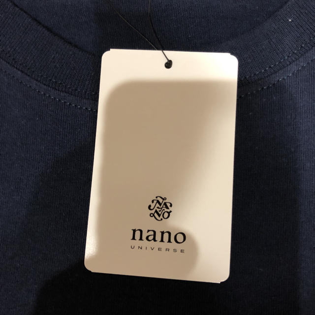 nano・universe(ナノユニバース)のナノユニバース 極太ボーダーTシャツ  新品未使用タグ付 メンズのトップス(Tシャツ/カットソー(半袖/袖なし))の商品写真