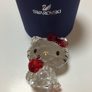 スワロフスキー(SWAROVSKI)の【ラブリー様専用】スワロフスキー キティ(置物)