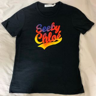 シーバイクロエ(SEE BY CHLOE)のSee by Chloe シーバイクロエ ロゴＴシャツ(Tシャツ(半袖/袖なし))