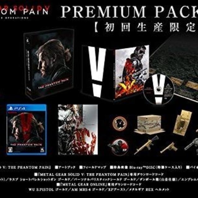 新品 MGSV premium package コナミスタイル限定版