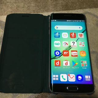 エヌティティドコモ(NTTdocomo)の最終値下げ❗️docomo  Galaxy s6 edge  グリーン(スマートフォン本体)