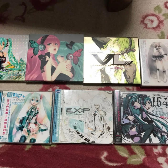 ボーカロイド 初音ミク CD7枚セット エンタメ/ホビーのCD(ボーカロイド)の商品写真