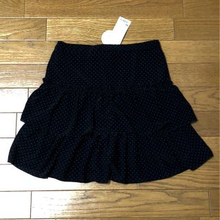 ユニクロ(UNIQLO)の値下げしました！新品⭐️インナーパンツ付きフリルスカート145〜155cm⭐️(スカート)