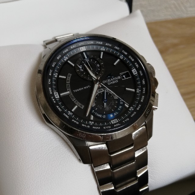 CASIO OCEANUS OCW-T1000-1AJF チタン ソーラー電波