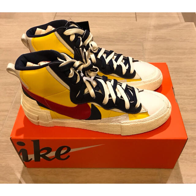 【新品】NIKE Blazer mid Sacai  27cm ナイキ サカイ