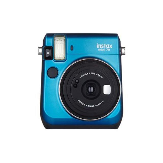 富士フイルム(フジフイルム)の新品 チェキ instax mini 70N ブルー スマホ/家電/カメラのカメラ(フィルムカメラ)の商品写真