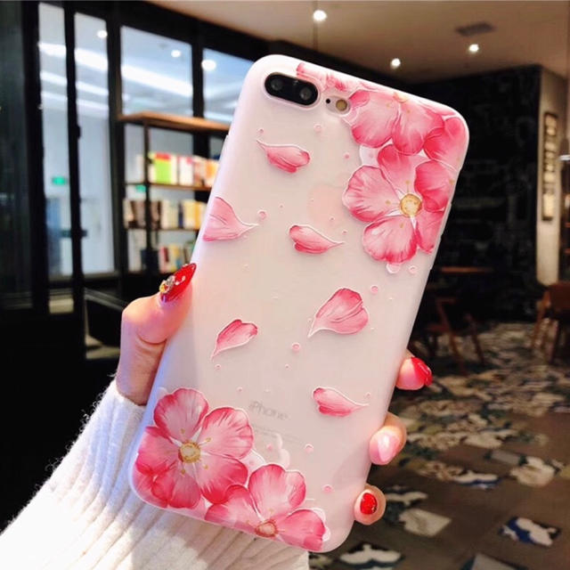 iPhone X / XR ケース 花柄 新品の通販 by りりか's shop｜ラクマ