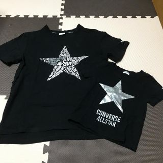 コンバース(CONVERSE)の親子コーデ Tシャツ(Tシャツ/カットソー)