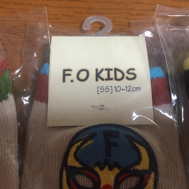 F.O.KIDS(エフオーキッズ)のくつ下(10～12cm)ジャンク キッズ/ベビー/マタニティのこども用ファッション小物(その他)の商品写真