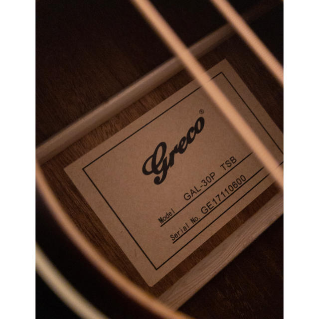 Greco(グレコ)の【最終価格】新品同様 グレコ 備品付き 楽器のギター(アコースティックギター)の商品写真