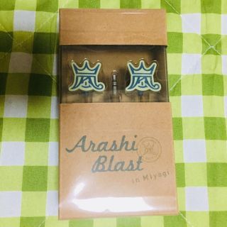 アラシ(嵐)の嵐 Blast in Miyagi イヤホン(アイドルグッズ)