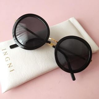 イング(INGNI)の【美品】ゴールドがポイント💜小顔サングラス🕶✨(サングラス/メガネ)