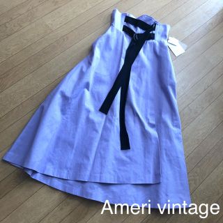 アメリヴィンテージ(Ameri VINTAGE)のAmeri vintage❤︎DOUBLE TAPE BELT SKIRT 完売(ロングスカート)